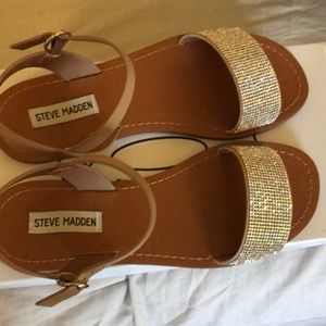 Steve Madden 8.5 ruthie rhinestone sandals